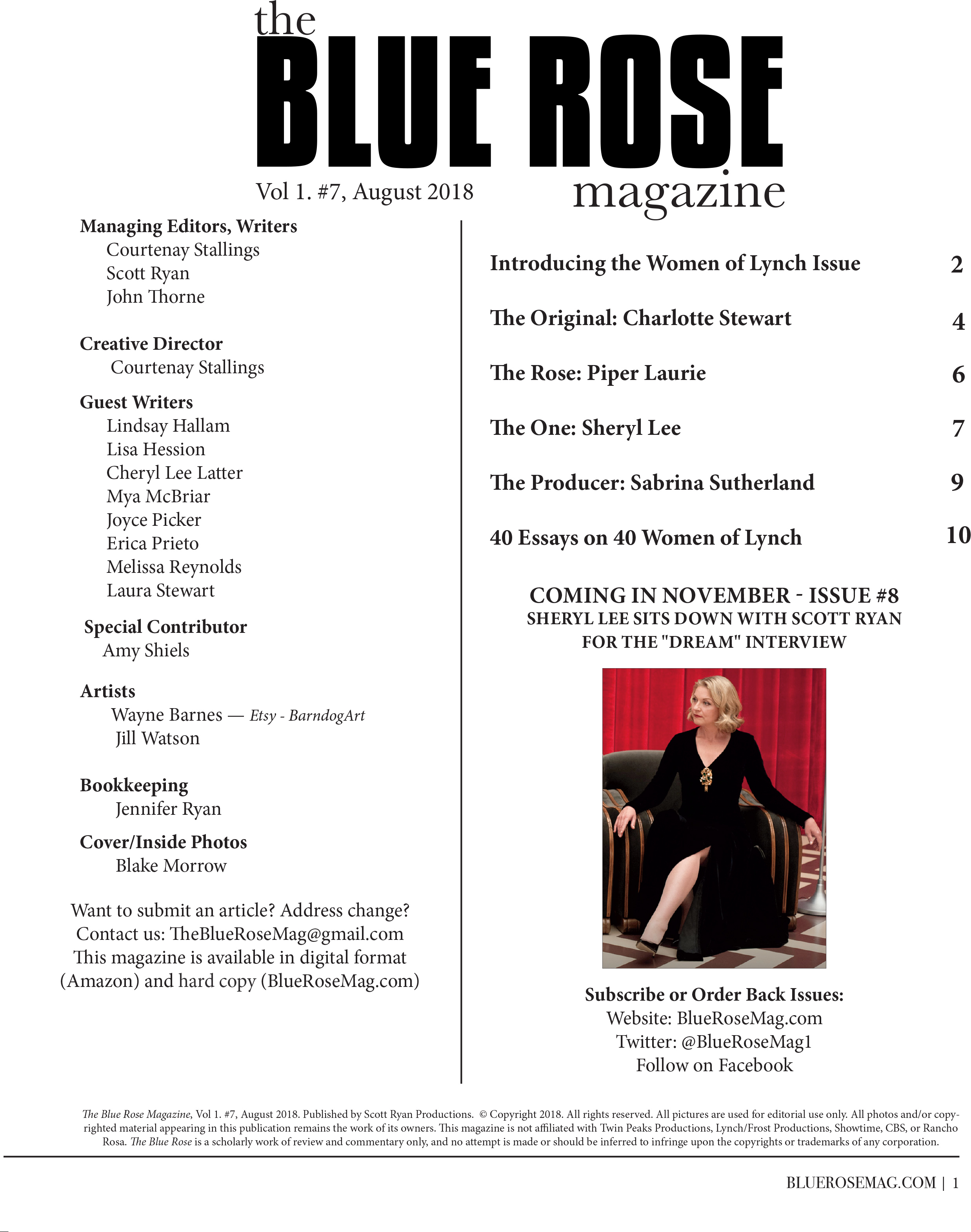 The Blue Rose Magazine Issue #7 – Blue Rose Magazine